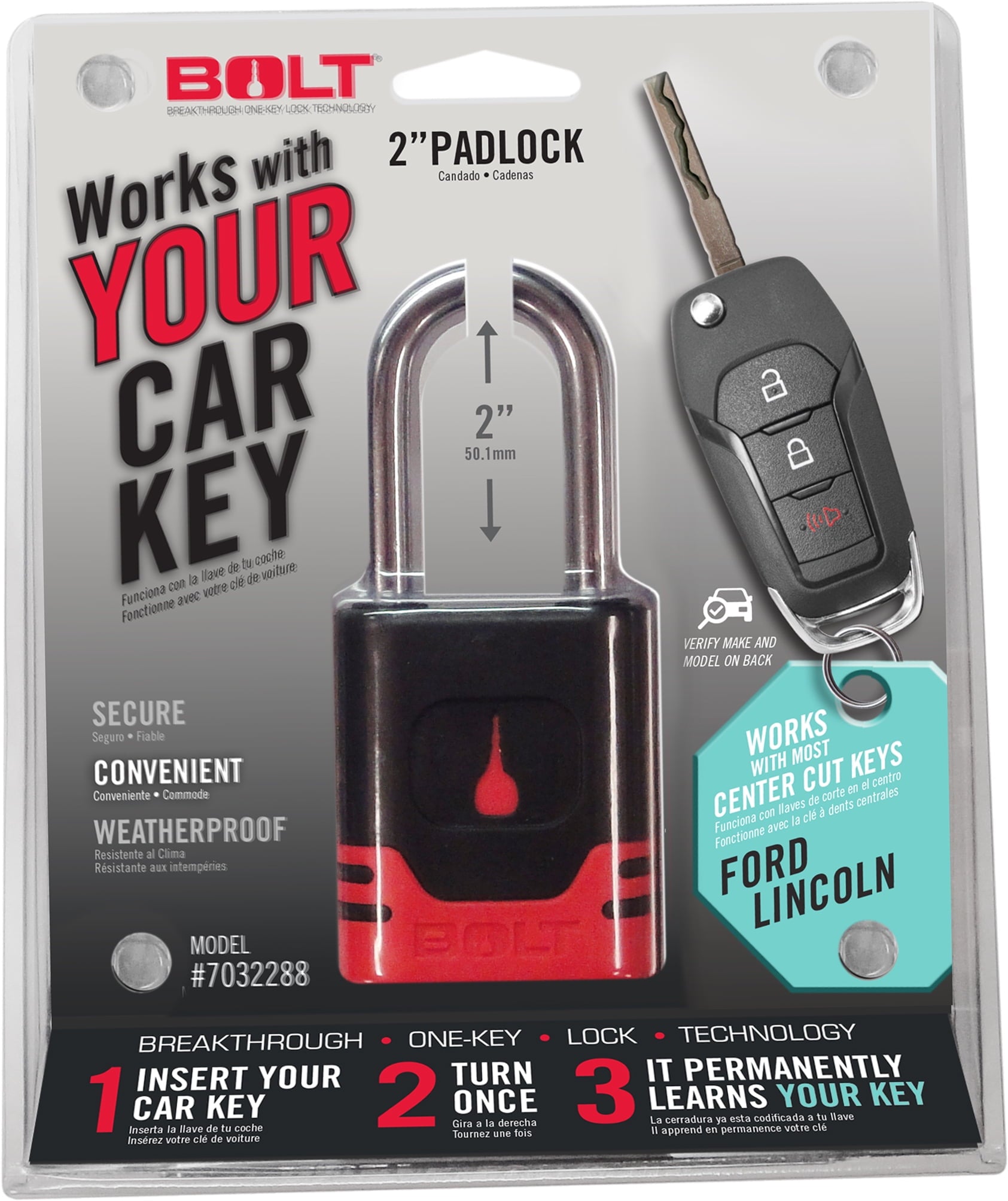Padlock Ford Center Cut