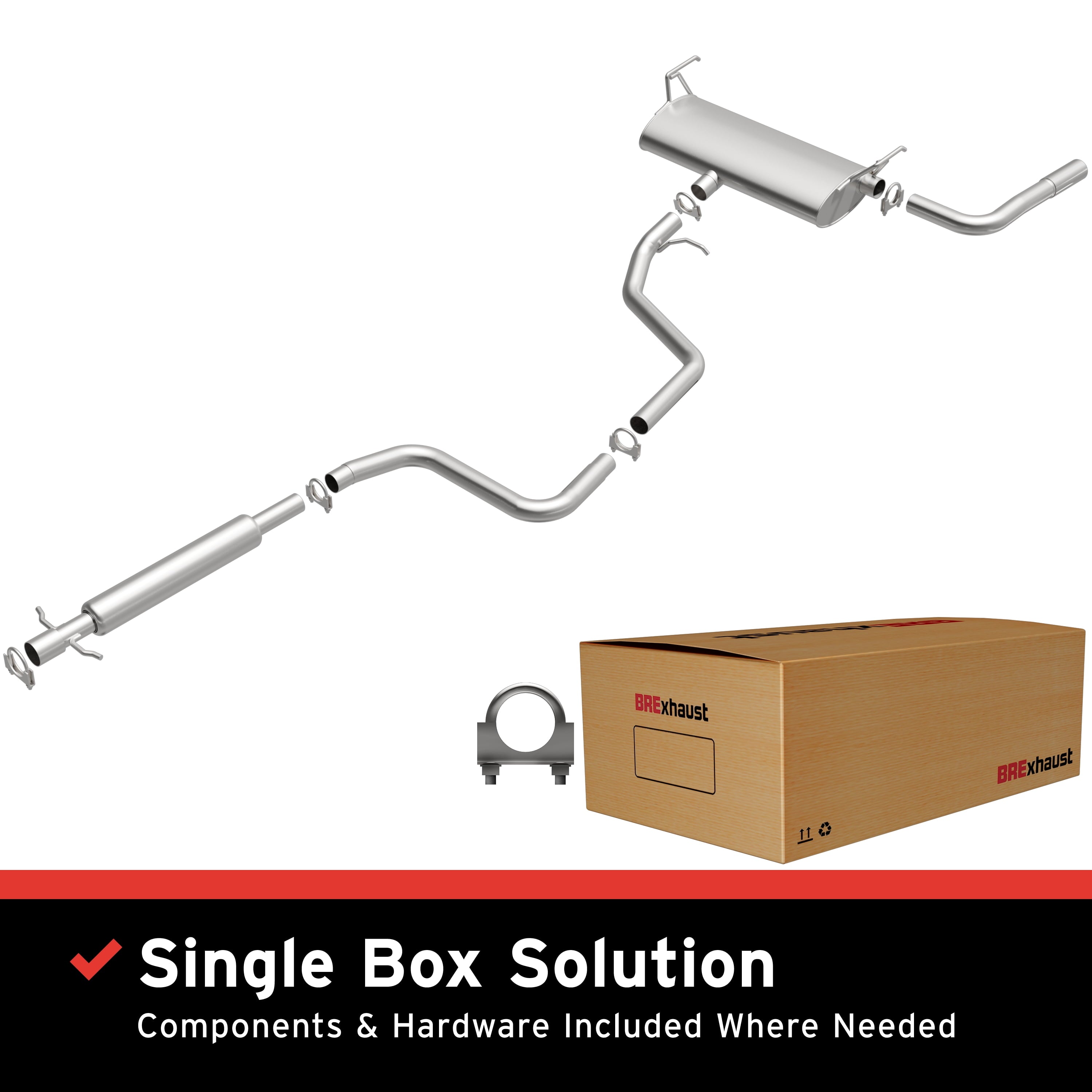 Exhaust Kit  08-12 Aura G6 Mailbu 2