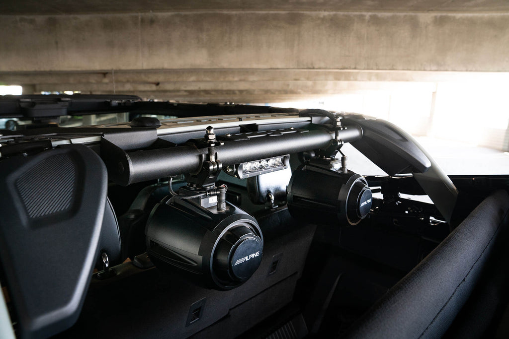 Ford Bronco Rear Speaker & Light Mount Bar