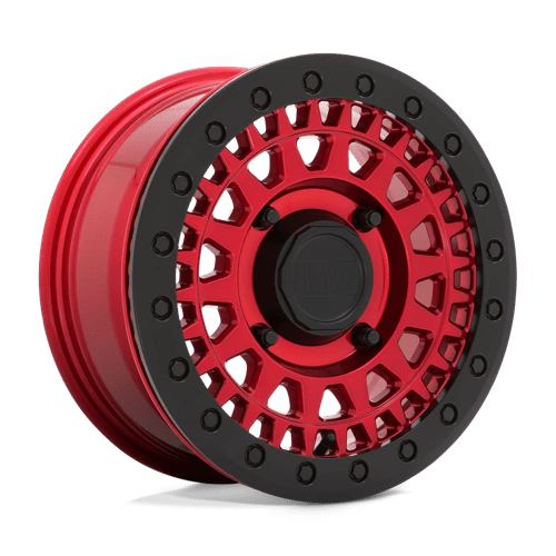 Black Rhino Hard Alloys - UTV PARKER UTV BL 14X7 4X110 +36 80 C-RED