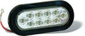 Light 6.5IN Oval Back-Up 10 LED Cle