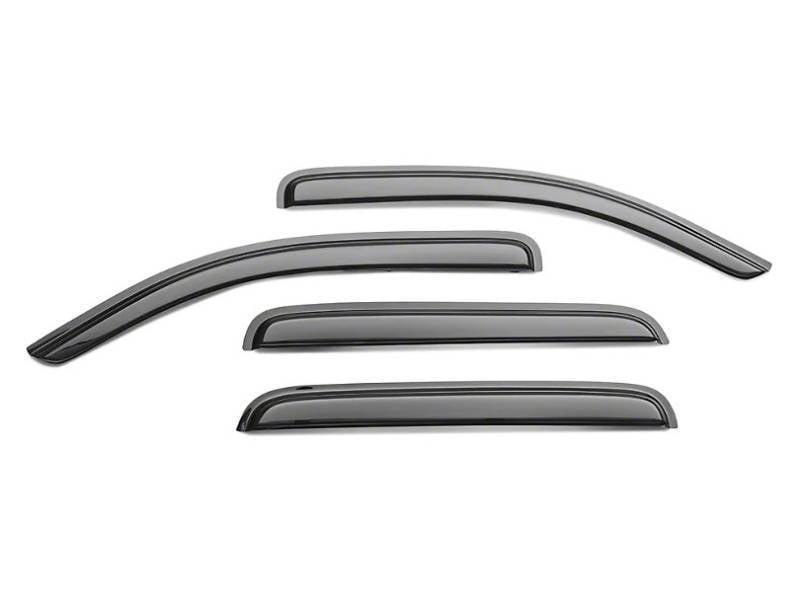 Chrome Rain Guards