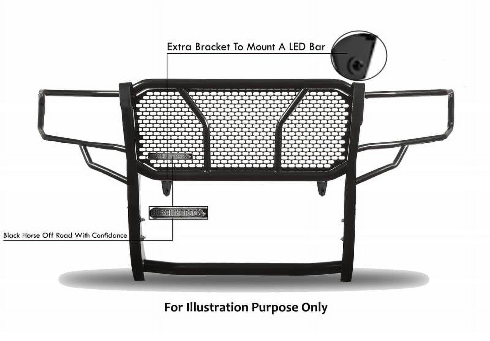 Black Rugged Heavy Duty Grille Guar