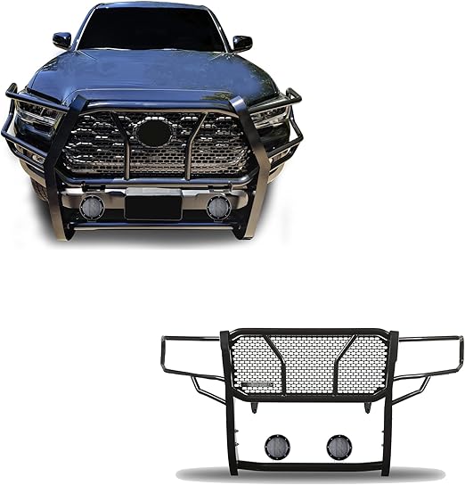 Blk Rugged HD Grille Guard Kit