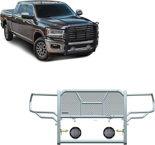 Blk Rugged HD Grille Guard Kit