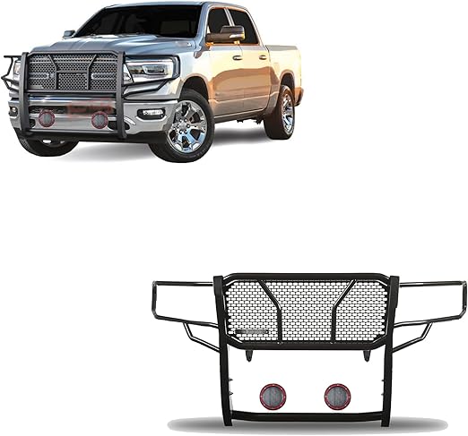 Blk Rugged HD Grille Guard Kit