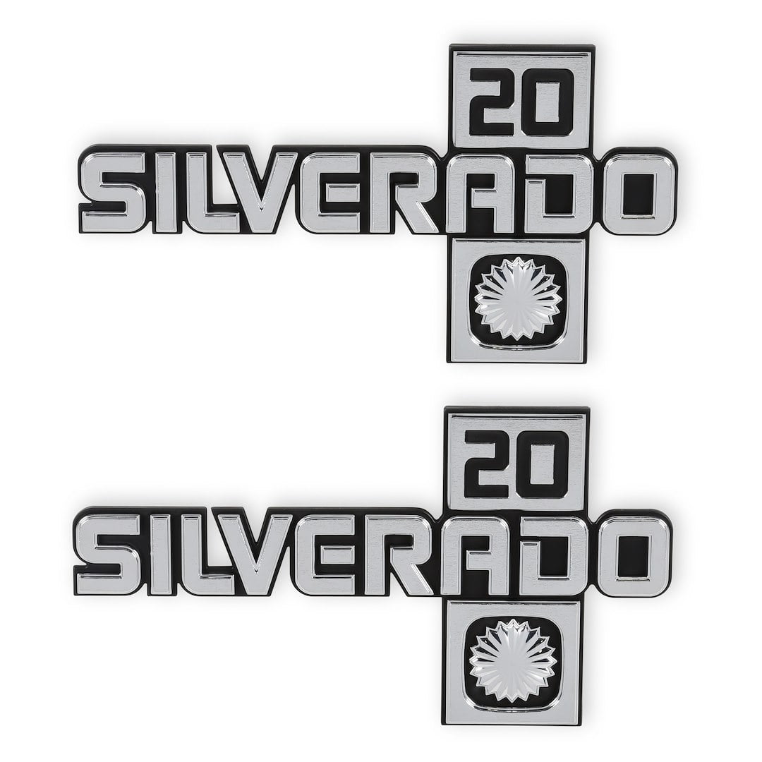 1981-88 C/K Silverado 20 Fndr Emble