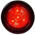 LIGHT, 2IN ROUND, MARKER, 4 LED, RED