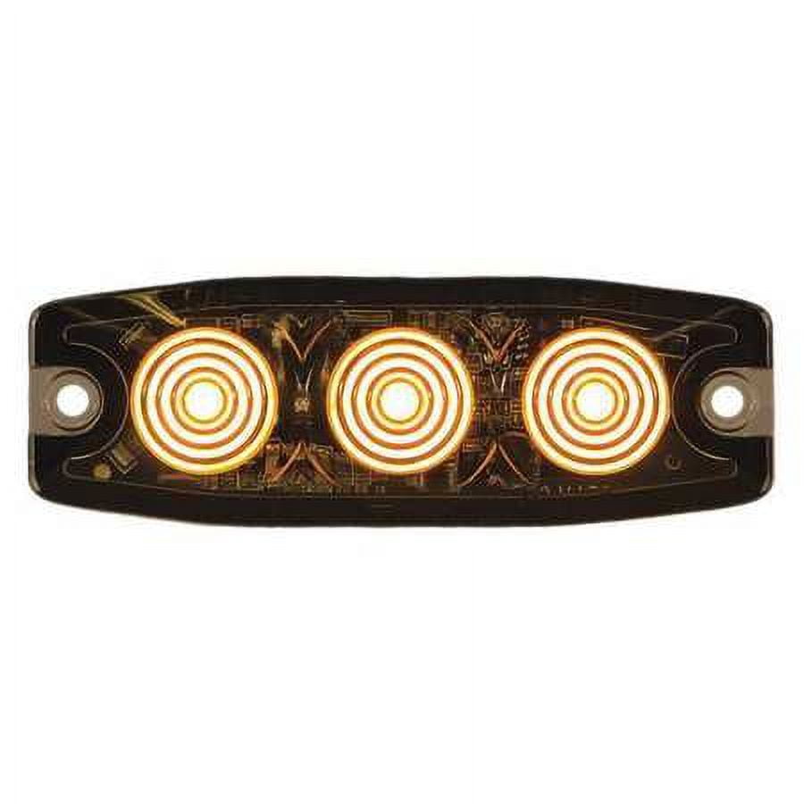 Light Strobe 3-1/2IN 3-LED Amber  1