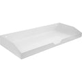 Cabinet Tray 18X16X72IN Topsider Wh
