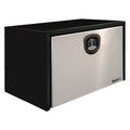 Blk Steel Box W/Polish SS