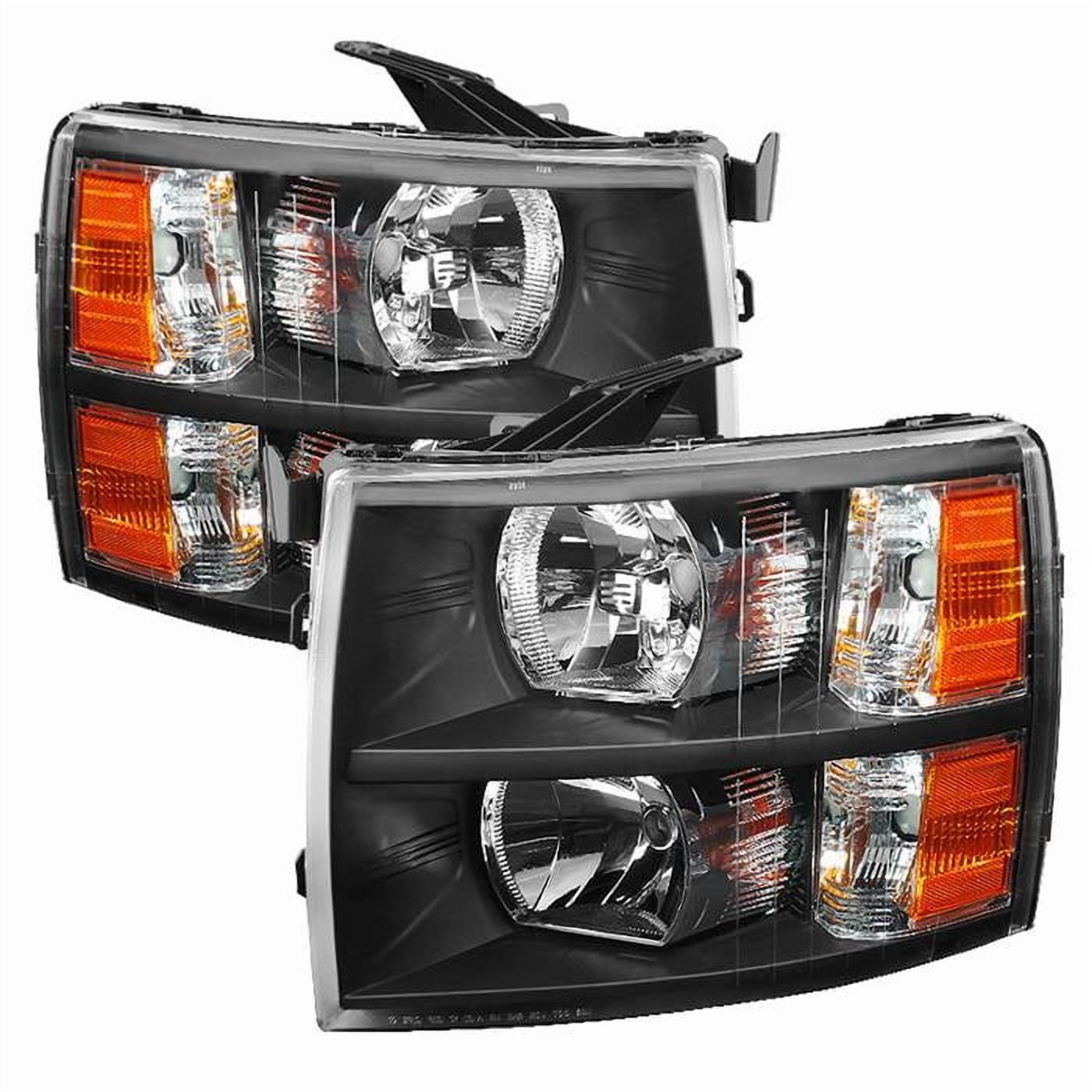 Chevy Silverado 07-13 Crys Hl Blk