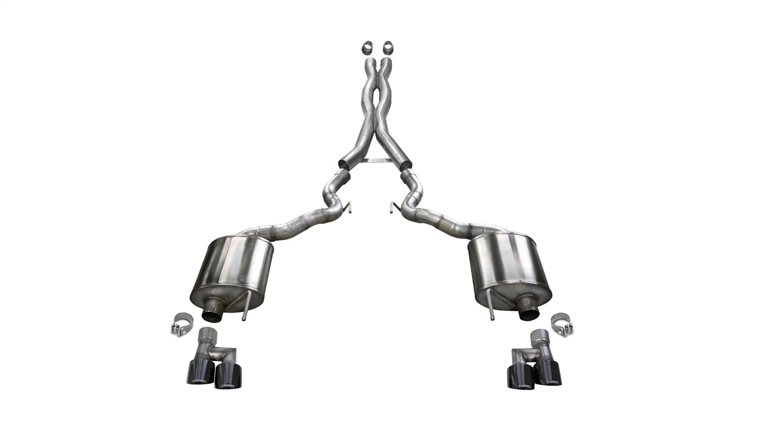 3.0' Cat-Back Dual Rear Exit with T