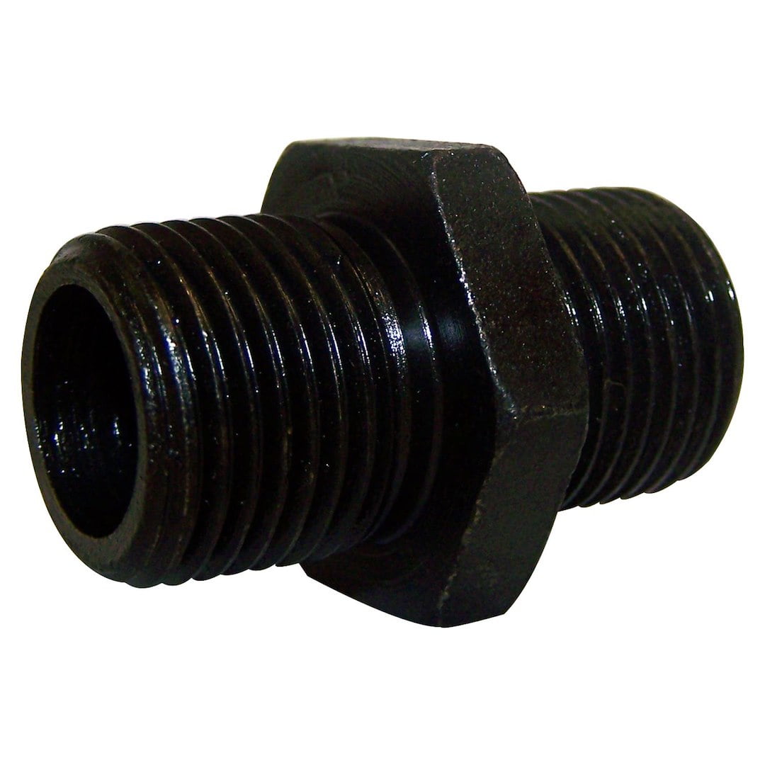 Oil Filter Connector for Select Jeep 91-11 JK, TJ, YJ Wrangler, 91-01 XJ Cherokee, 91-92 MJ Cherokee, 1991 SJ, J-Series, 93-07 ZJ, ZG, WJ, WG, WK, WH...