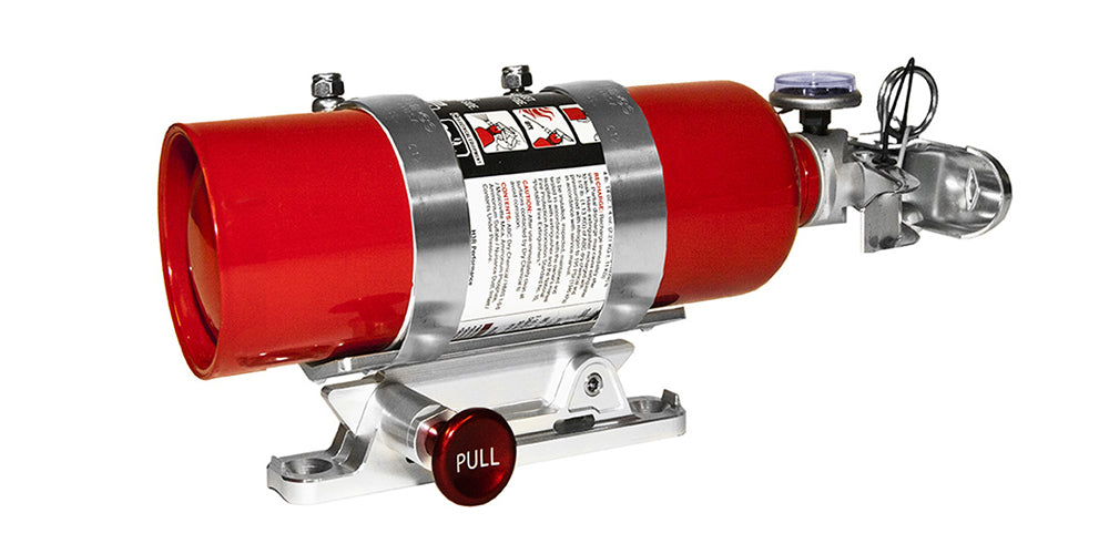 Universal Fire Extinguisher Mount Black