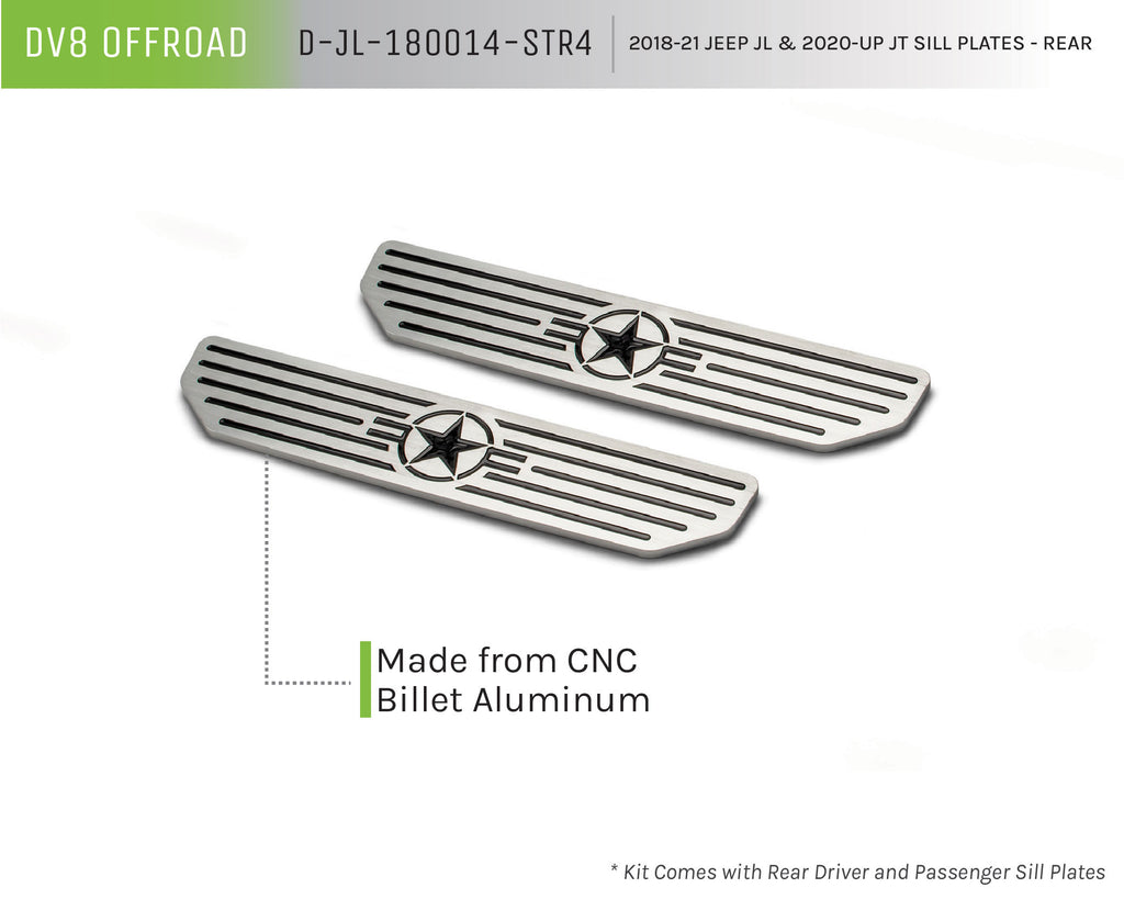 Jeep JL & JT Sill Plates Front