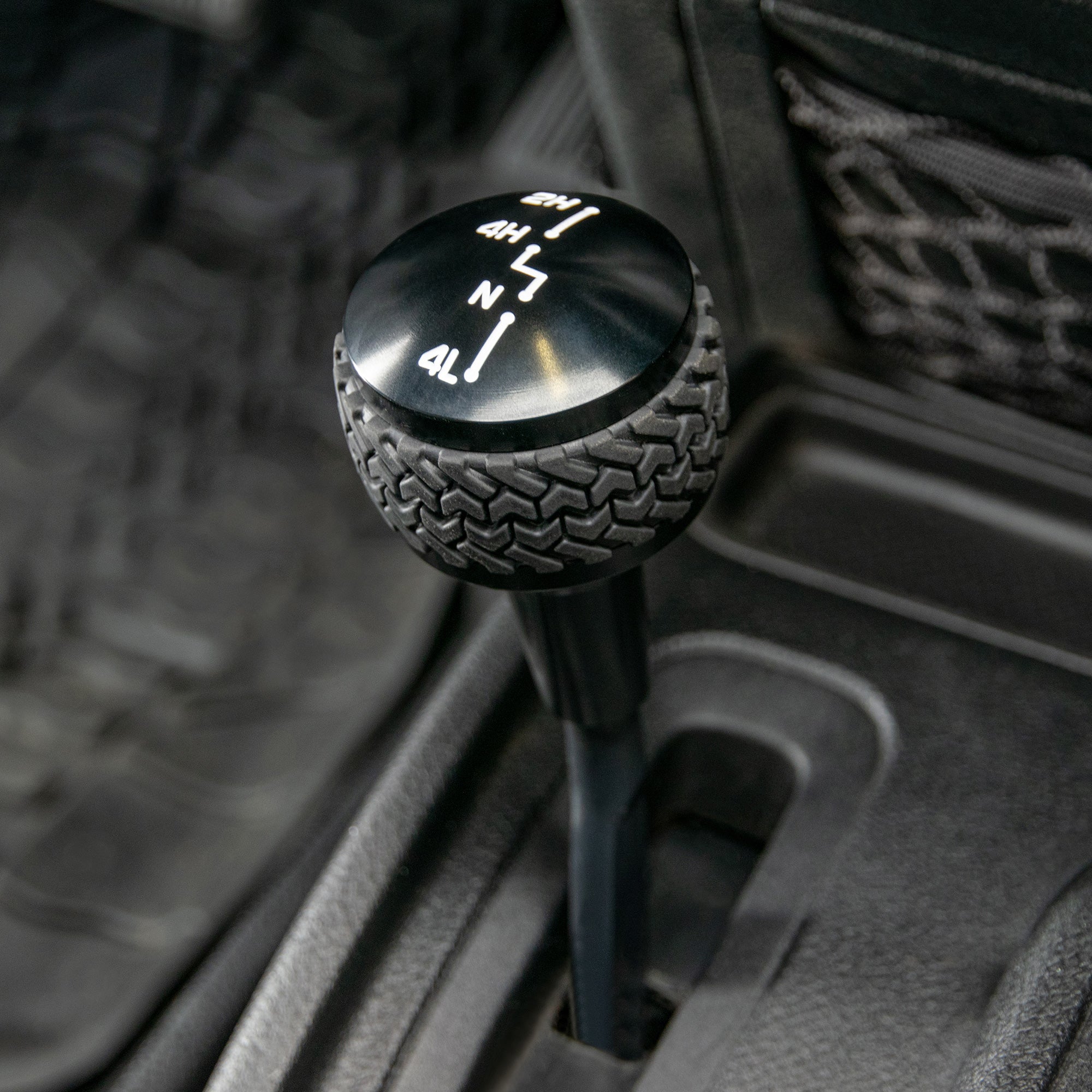 Jeep JK 4WD Shift Knob Black