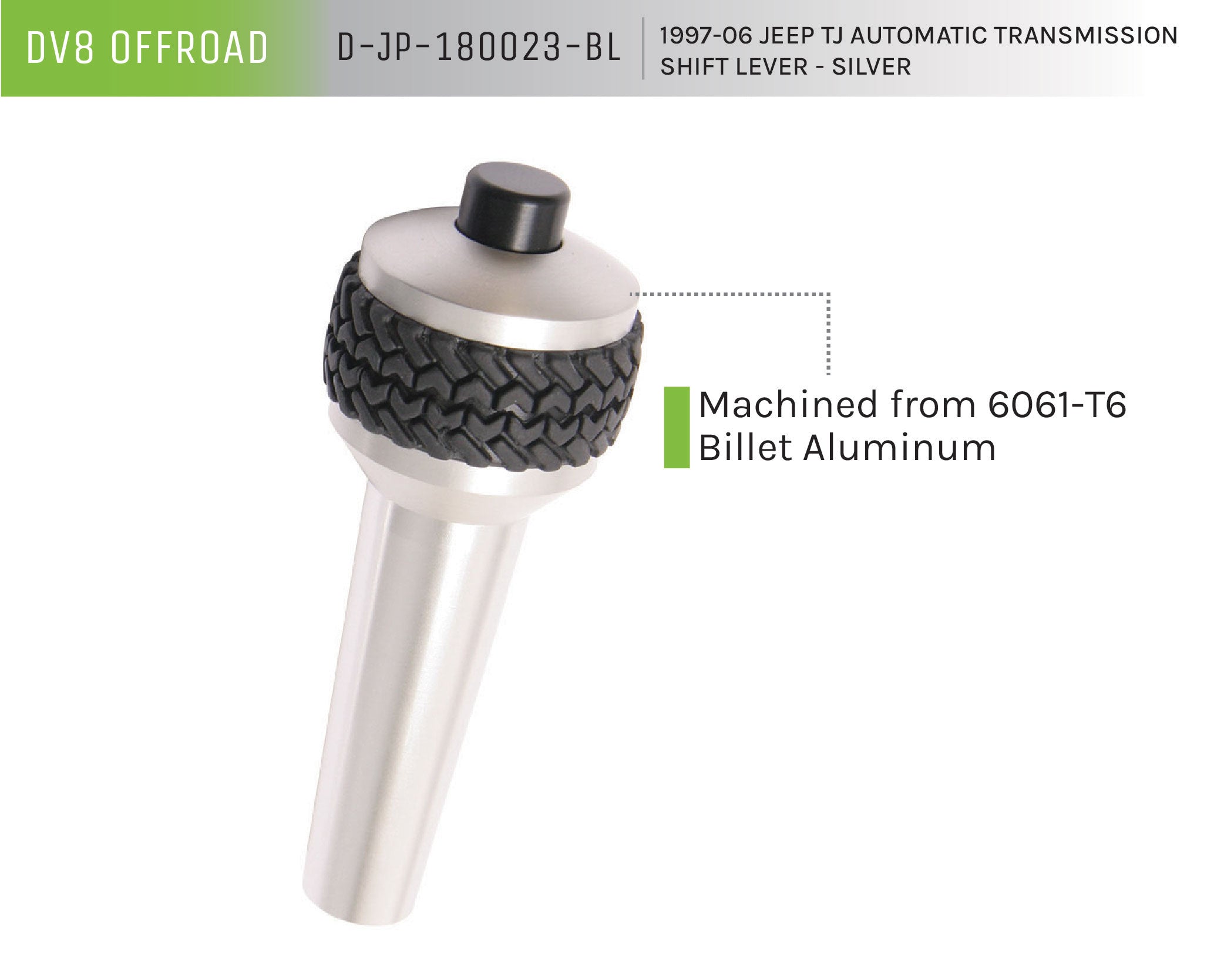 Jeep TJ Automatic Transmission Shift Lever Black