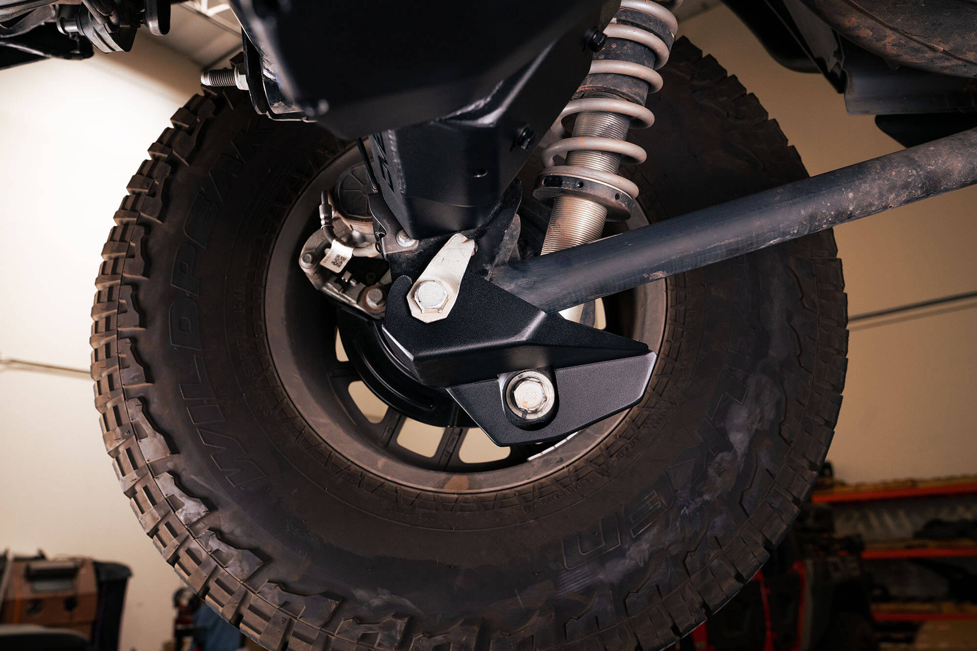 Ford Bronco Rear Shock Guard Skid Plates