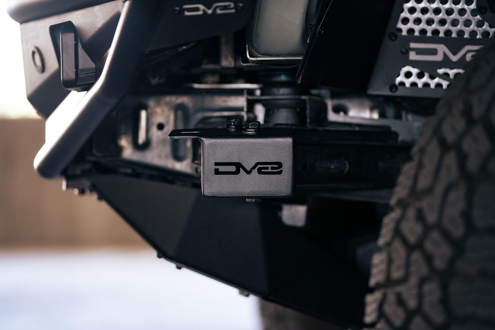 Ford Bronco Crash Bar Caps with Accessory Mount