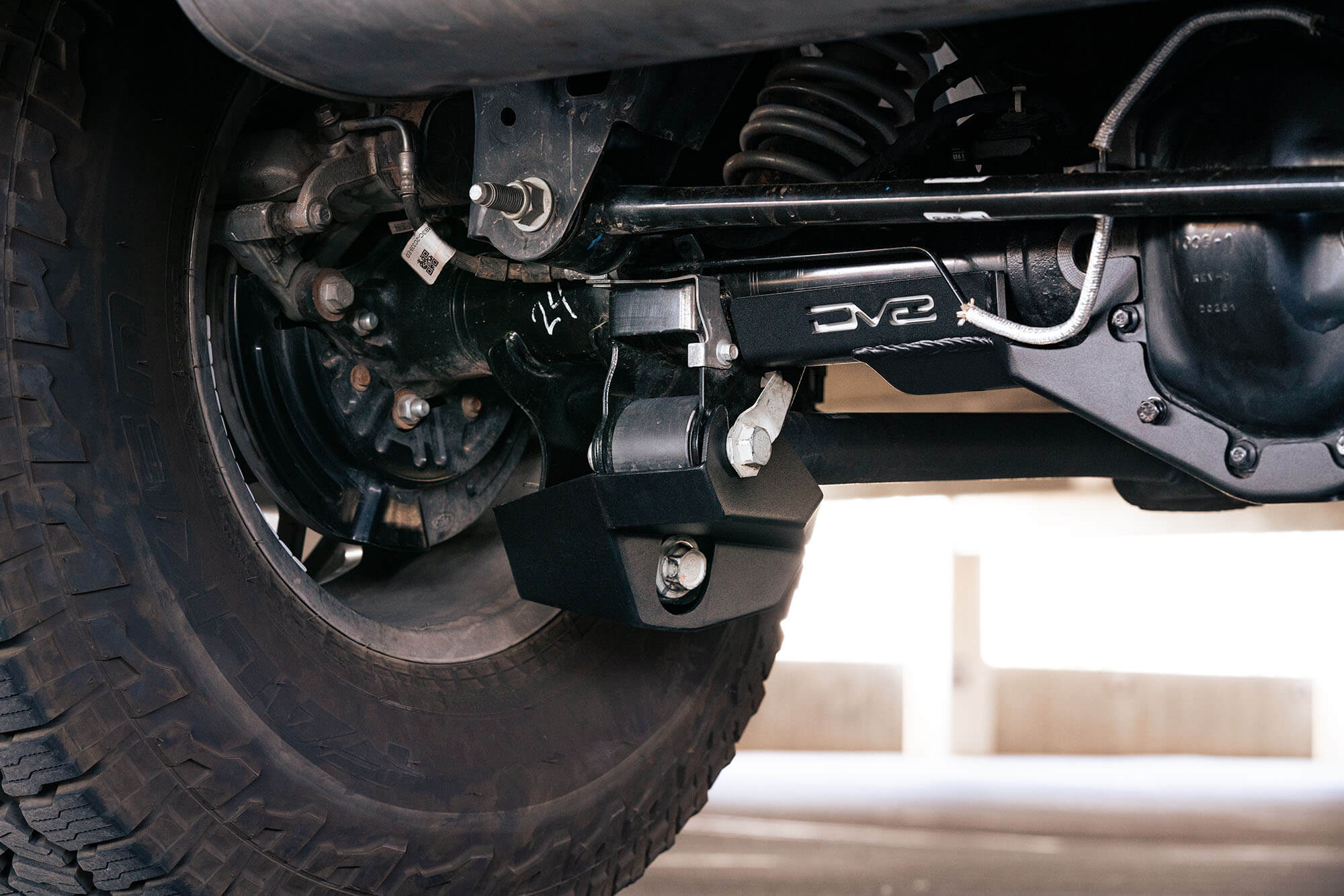 Ford Bronco Rear Shock Guard Skid Plates
