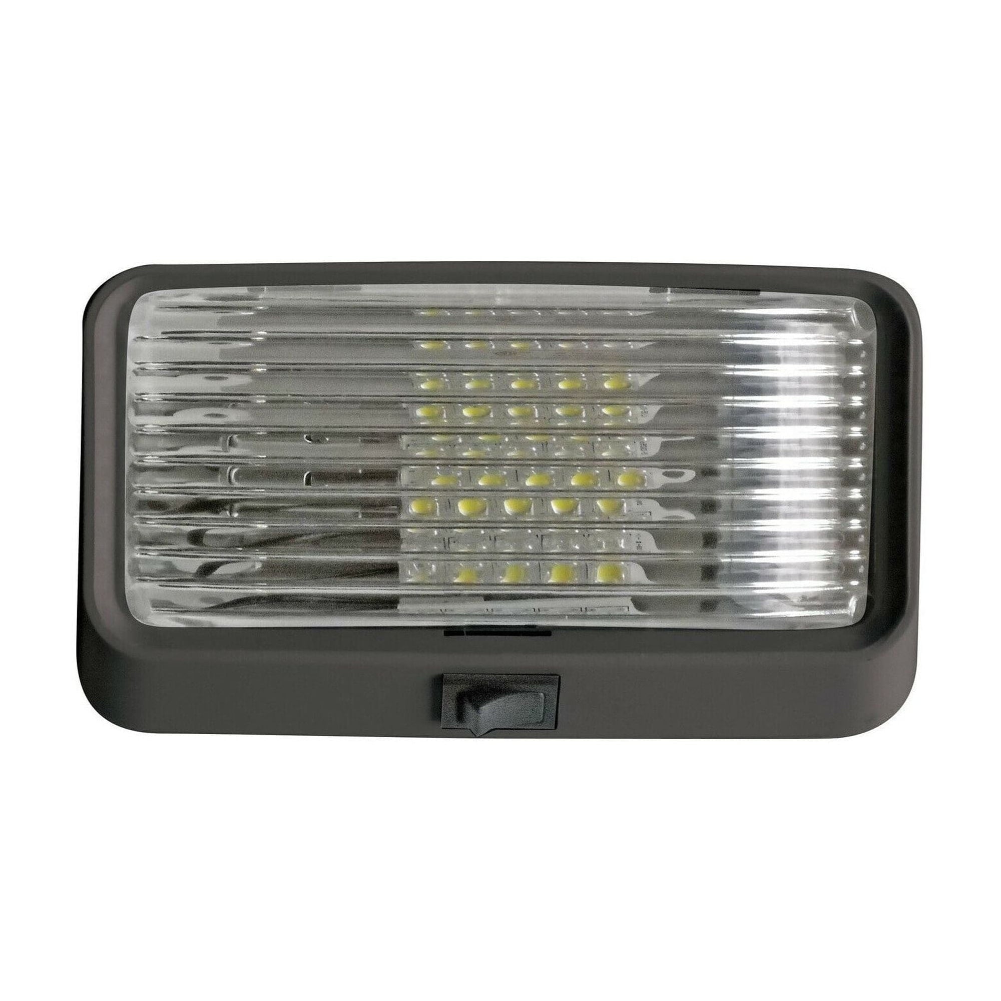 Black LED Porchlight Square 52729