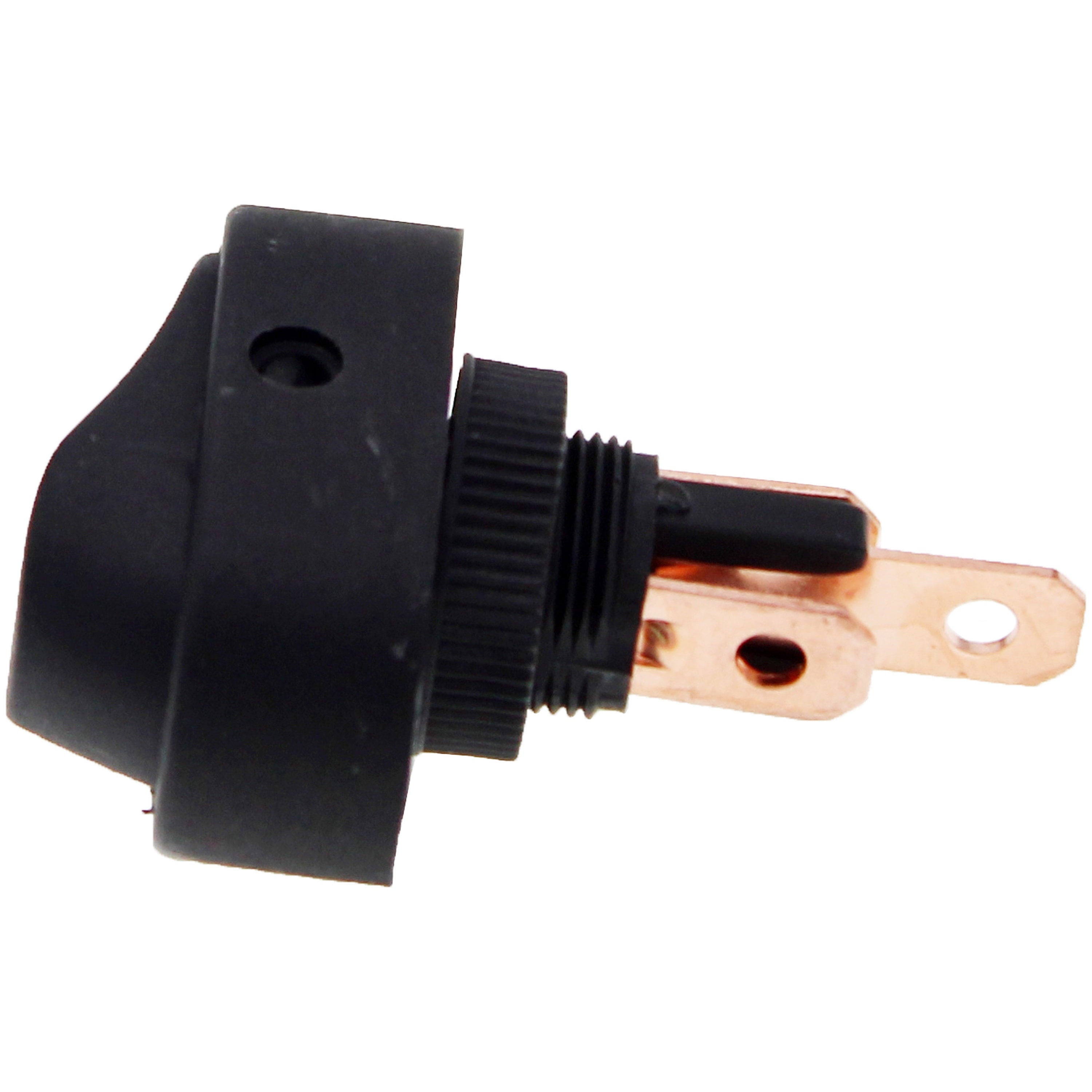 Rocker Oblg LED Blk/Blue