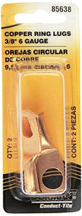 Copper Ring Lug 6 Ga