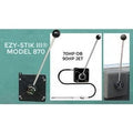 Ezy-Stik III 870 Mechanical Marine Steering System with 10 foot cable