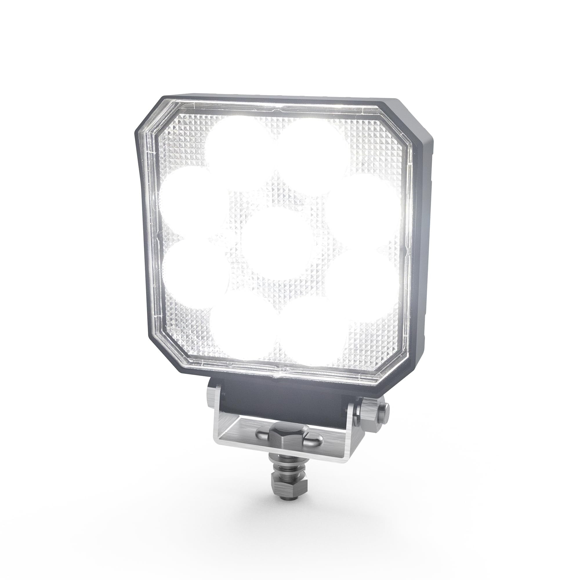 Work Lamp  9 LED  Square  Flood  12
