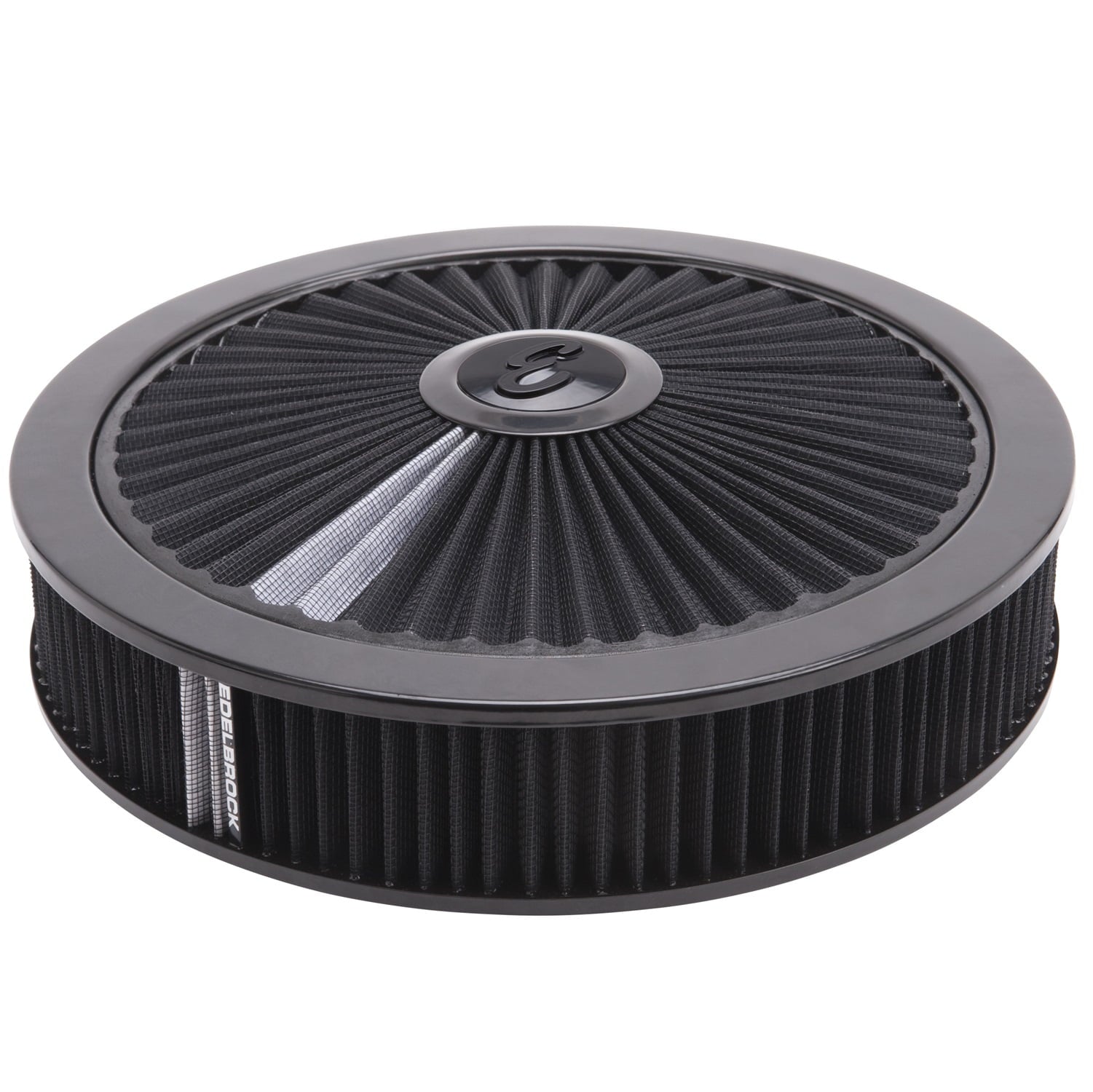 A/C 14' Round Chrome/Blck