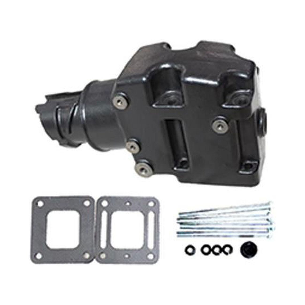 Elbow, Exhaust Center Riser V6 &V8 (REP 18-1976-2)