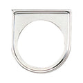 Gauge Mount  Panel  Chrome  2-1/16'