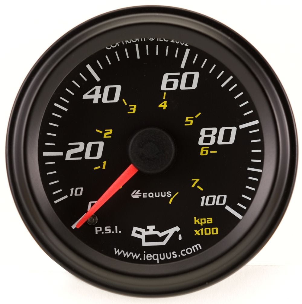 Gauge  Oil Pressure  2'  0-100PSI