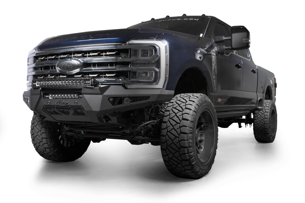 2023-2025 Ford Super Duty HoneyBadger Front Bumper w/ Top Hoop