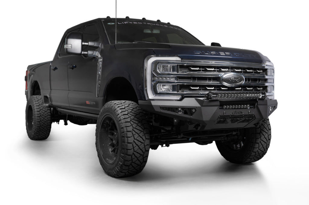 2023-2025 Ford Super Duty HoneyBadger Front Bumper w/ Top Hoop