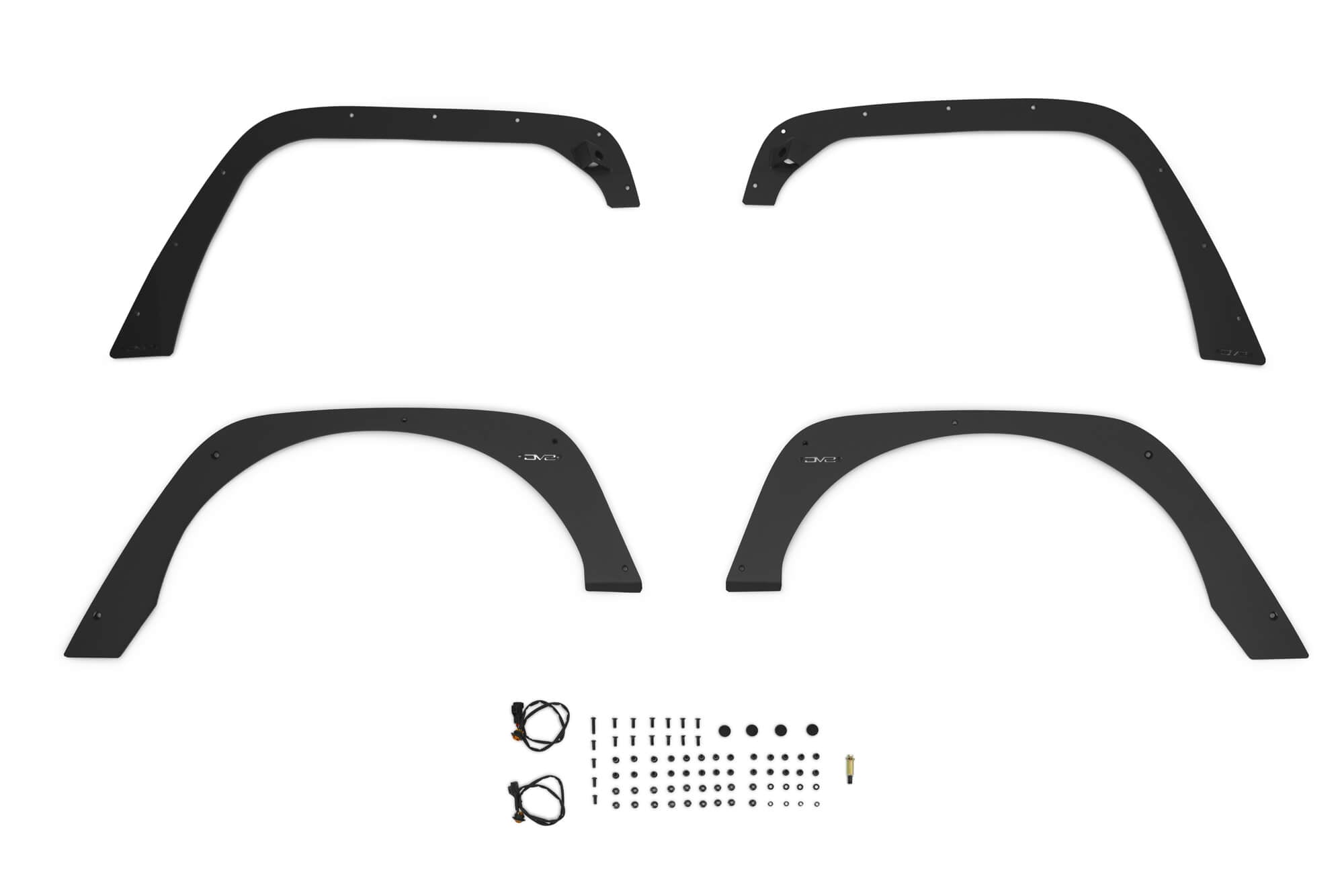2007-2018 Jeep Wrangler JK Fender Flare Deletes