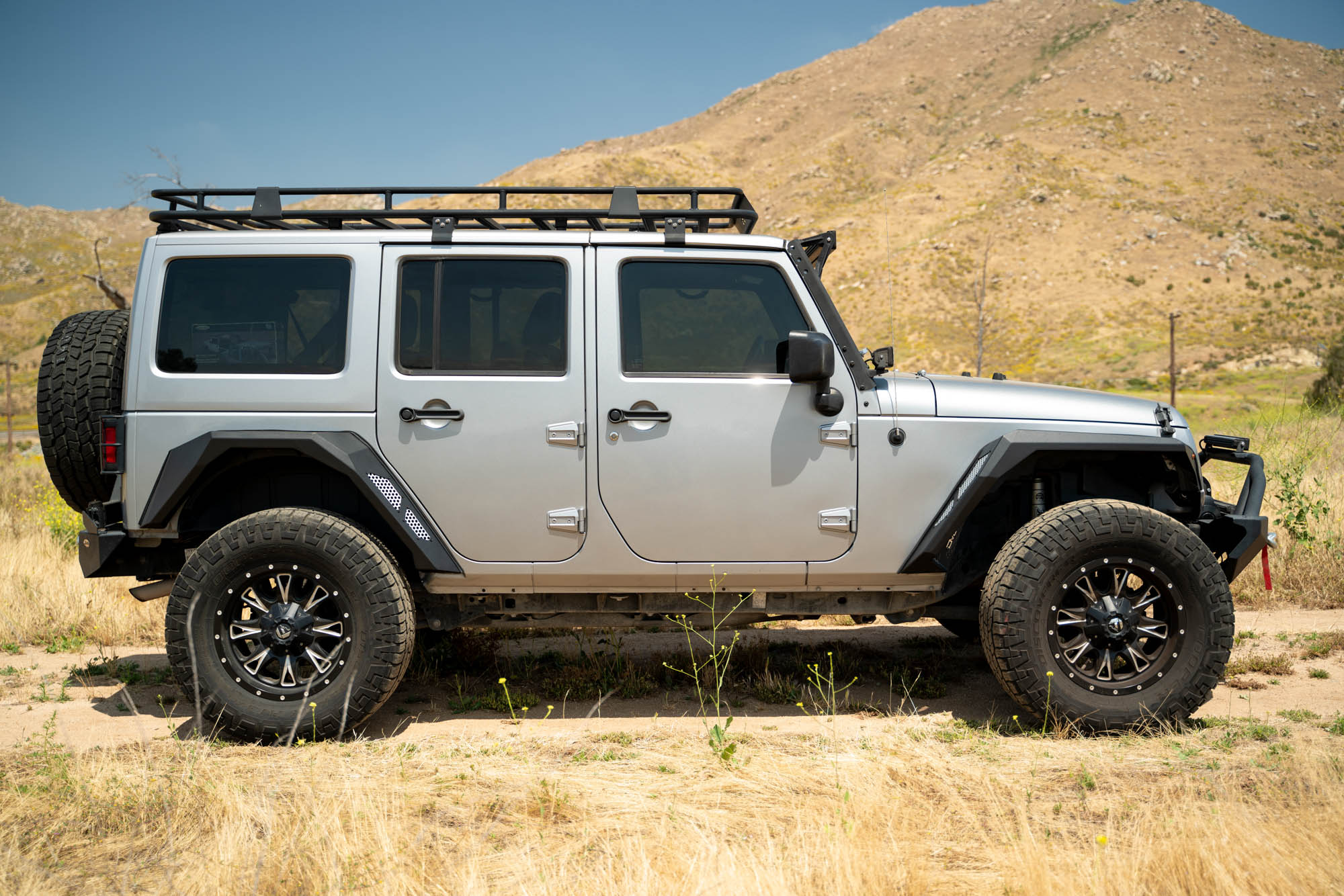 2007-2018 Jeep Wrangler JK Armor Fender Flares Front & Rear