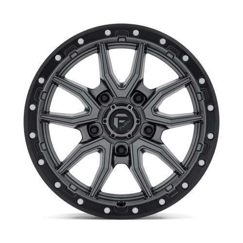 Fuel 1PC Rebel 17X9 5X150 110 +1 M-Gmtl-Blk-Rg