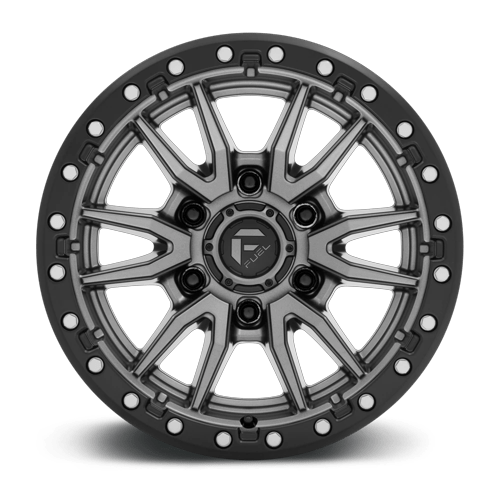 Fuel 1PC Rebel 18X9 6X4.5 66 +20 M-Gmtl-Blk-Rg
