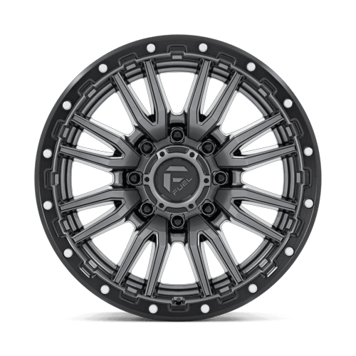 Fuel 1PC Rebel 20X9 8X6.5 125 +1 M-Gmtl-Blk-Rg