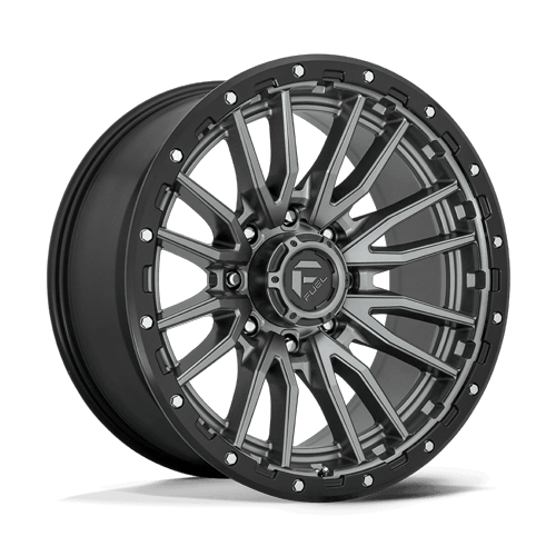 Fuel 1PC Rebel 22X10 8X170 125 -18 M-Gmtl-Blk-Rg