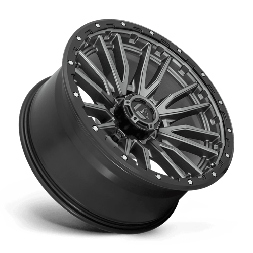 Fuel 1PC Rebel 22X10 8X180 124 -18 M-Gmtl-Blk-Rg
