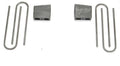 Fabtech Suspension Body Block - Block Kit, 6 in. Lift, Rear, For Factory Overload