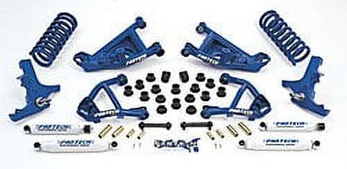 Fabtech Leaf Spring Axle U-Bolt Kit - U-Bolt Kit, Square, 3.5 in. x 13.5 in. x 5/8 in. -18
