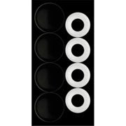 Fastener Caps  Chrome