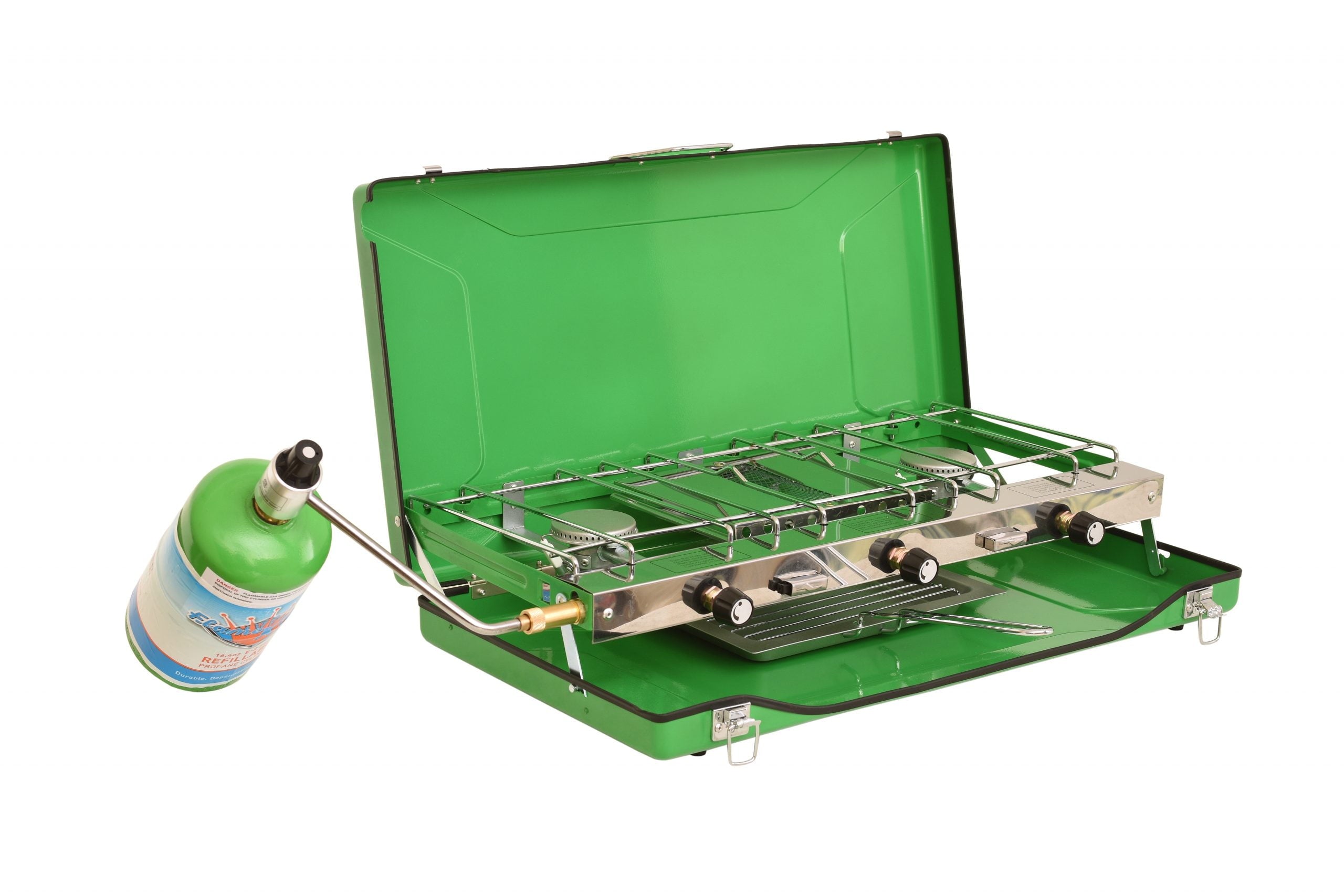 Portable 3 Burner Propane Gas Campi