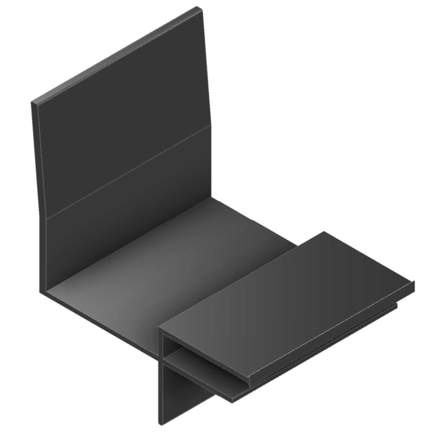 L Wiper Bottom Pan - 14FT. Cl