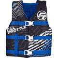 Full Throttle 112200-500-002-22 Youth Nylon Life Jacket - Blue