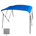 3 Bow Bimini Top 54"x6'x61-66" Gray